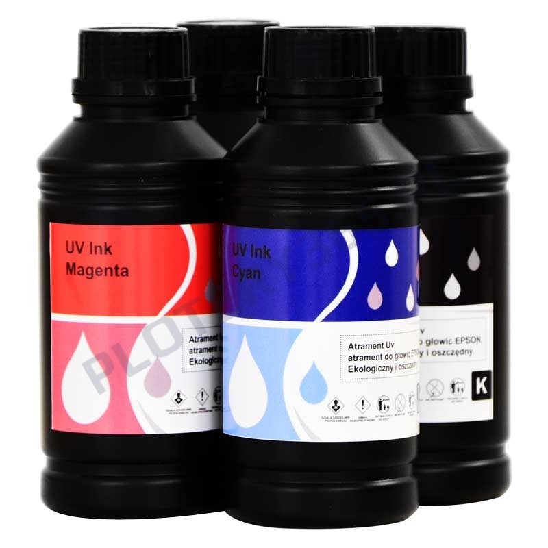 UV ink for Epson printheads CMYK Lm Lc W V