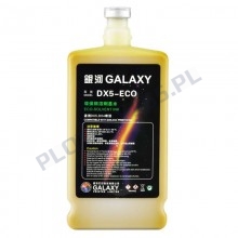 Atrament eko solwentowy do ploterów Galaxy Yellow 1 litr