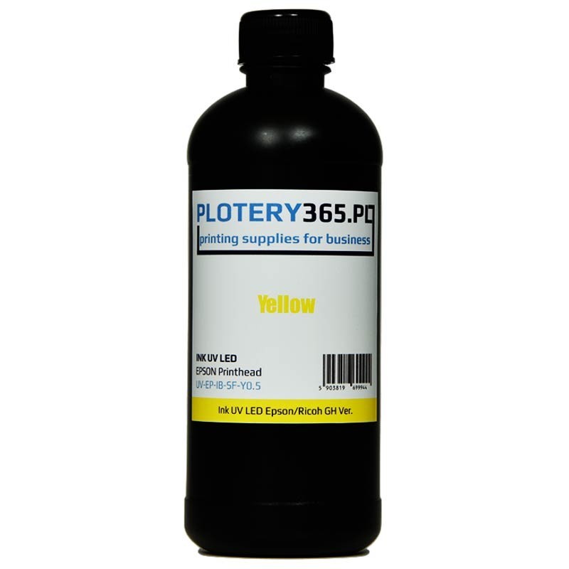 UV Ink for UV LED Printers 500ml UV Ink EPSON and RICOH heads Yellow