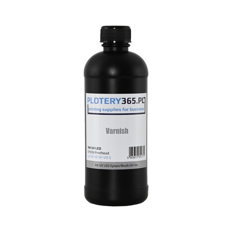 UV LED Printer Ink - Varnish Coating UV Ink 500ml for EPSON Printheads